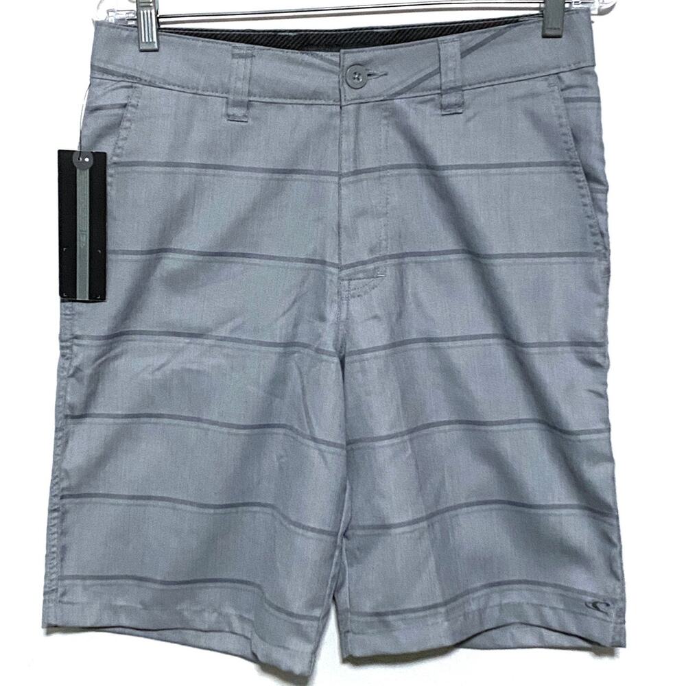 O'Neill Shorts Striped Mens 30 NWT Flynn Skate Surf Beach Summer Athleisure Y2K